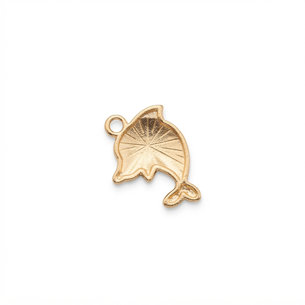 Fancy Dolphin Charm - alternate view 2
