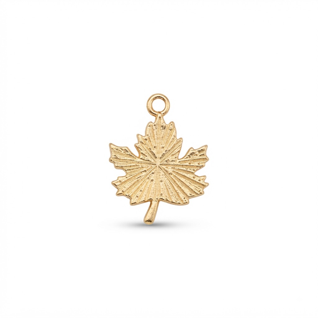 Leaf Shape Charm - alternate view 2