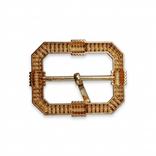 Statement Stone Rectangular Shape Buckle - alternate view 2