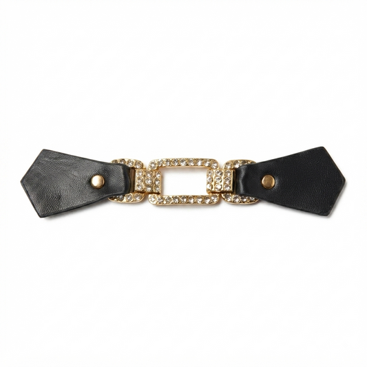 Stylish Leather Belt Clasp - alternate view 2