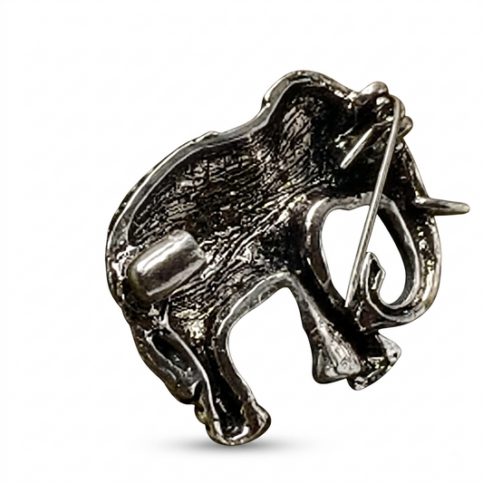 Vintage-Style Elephant Shape Brooch - alternate view 2