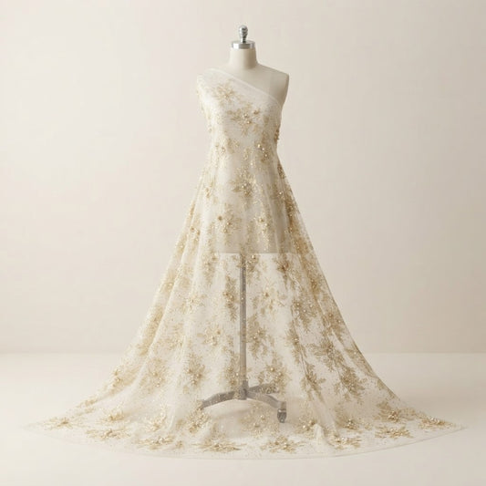 Fancy Embellished Fabric