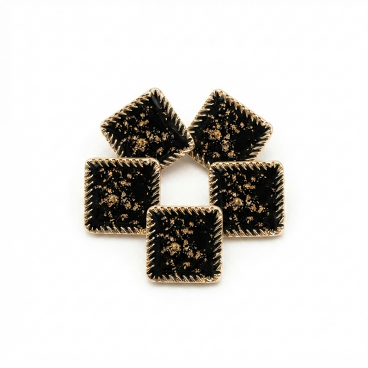 Decorative Square Button
