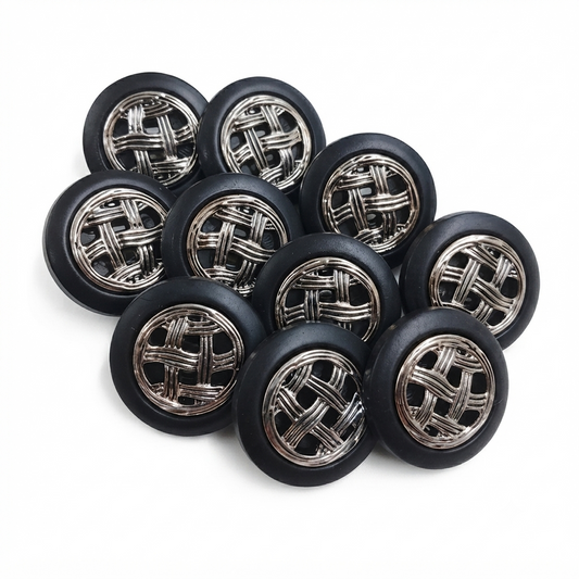 Embellished Metal Button