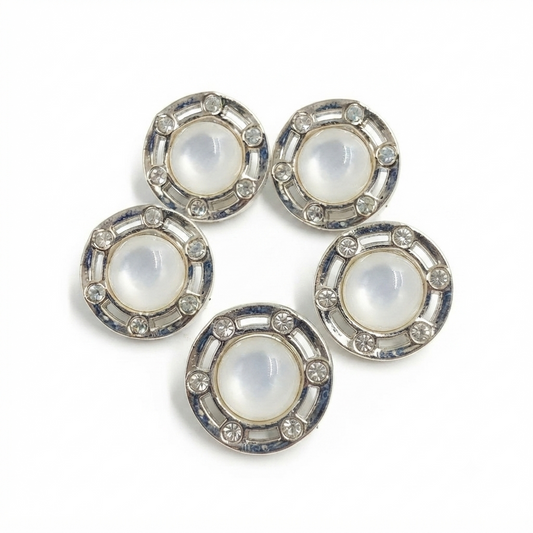 Vintage Rhinestone Button