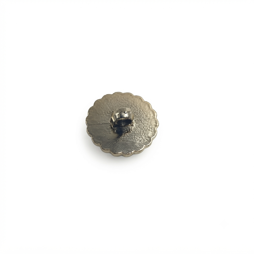Embellished Metal Button