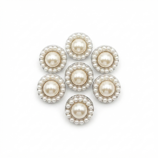 Decorative Pearl Button