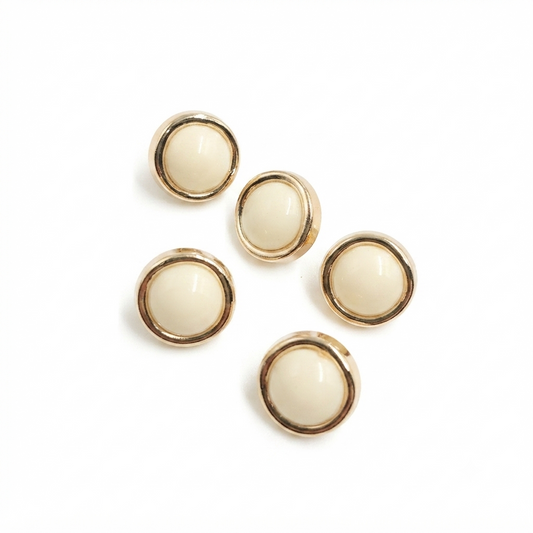 Big Pearl Metal Button