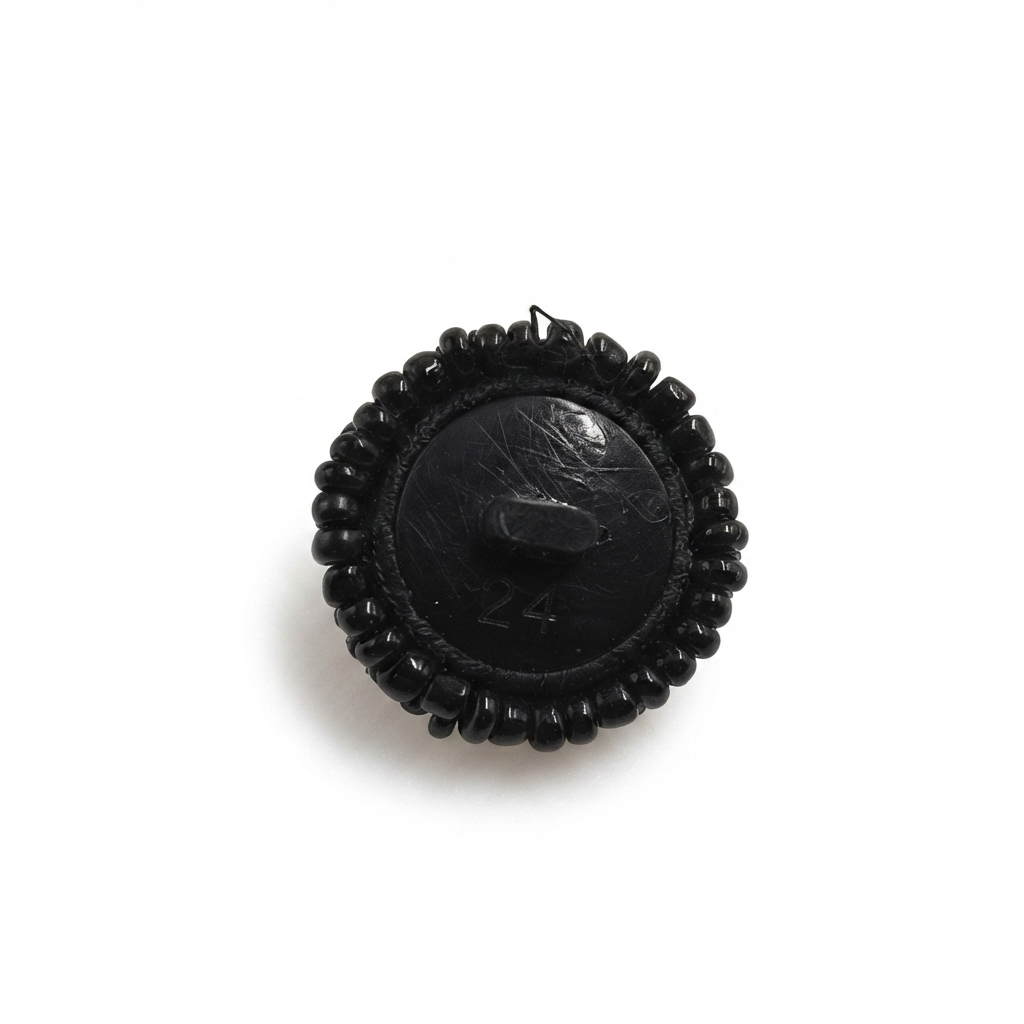 Beaded Dome Button