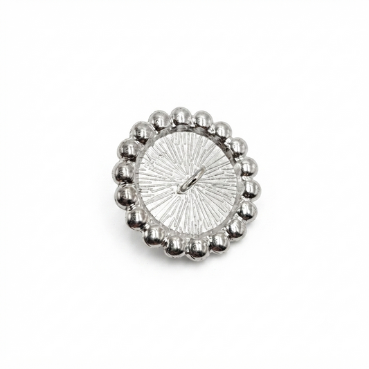 Rhinestone Flower Button