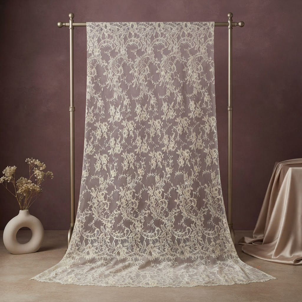 Floral Eyelet Lace