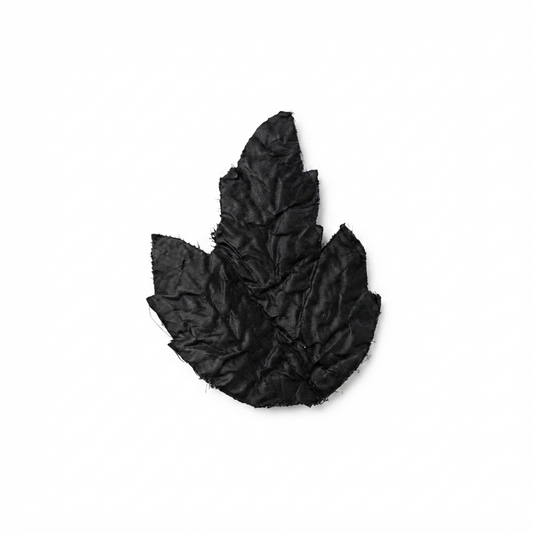 Golden Leaf Embroidery Jacket Patch