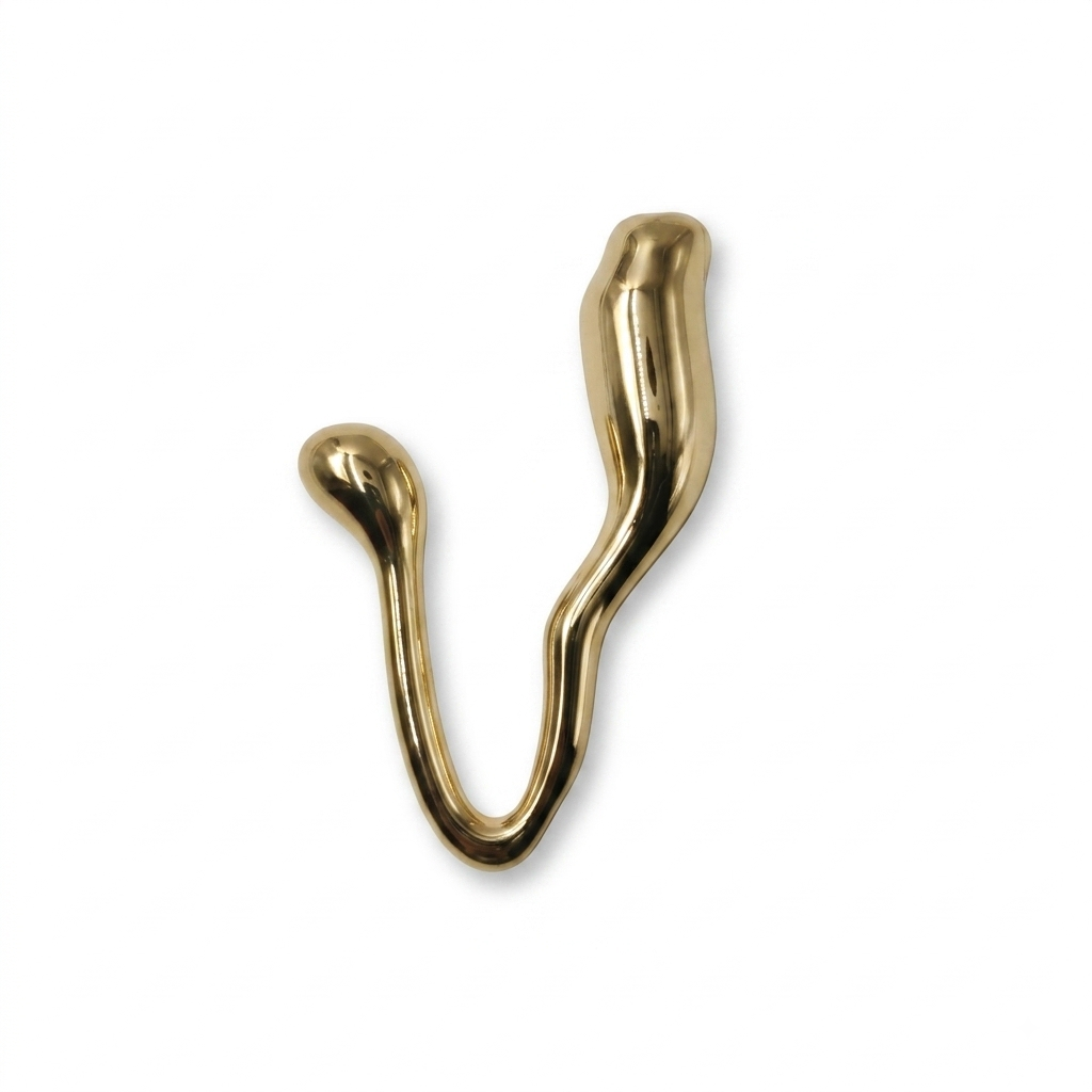 Metal Buckle - Gold - 7 cm × 10 cm