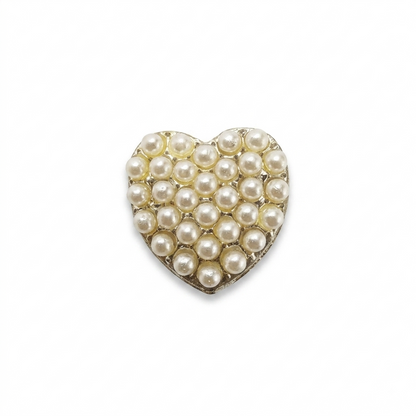 Heart-Shaped Pearl Button - alternate view 2