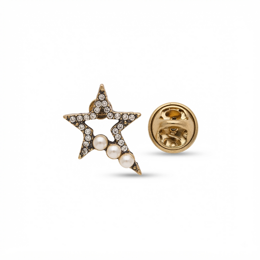 Star Metal Brooch - alternate view 2
