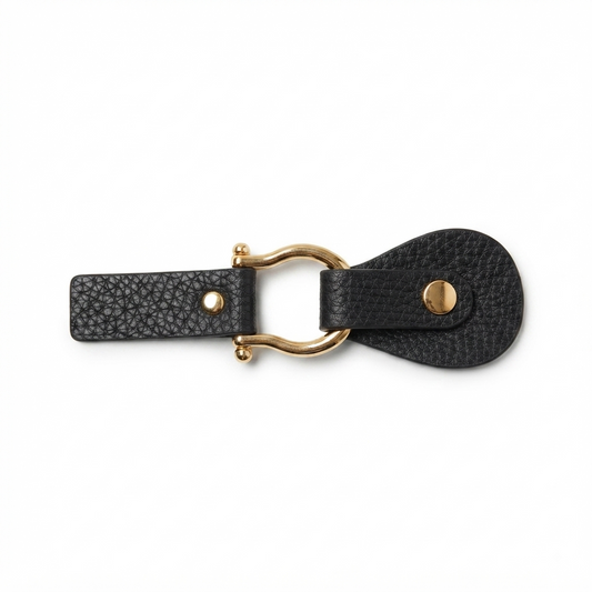 Decorative Leather Clasp - Gold