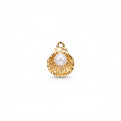 Sea Shell Charm - Gold