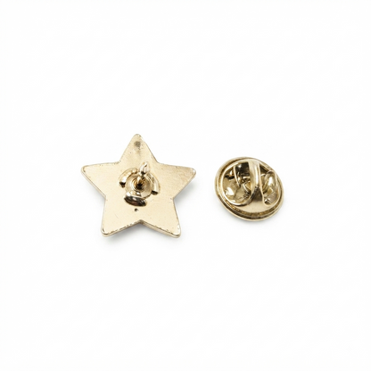 Star Brooch - Gold - 2 cm × 2 cm