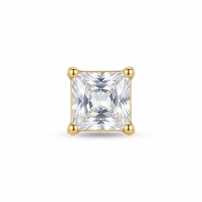 Square-Shaped Stone Button - alternate view 2