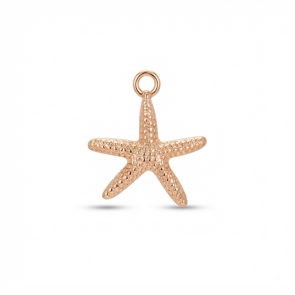Fancy Star Charm - Gold