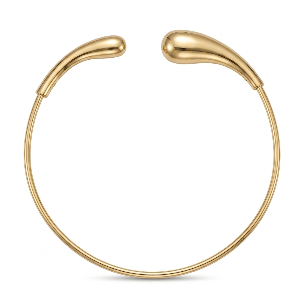 Hasli-Style Buckle - Gold - 14 cm × 14 cm