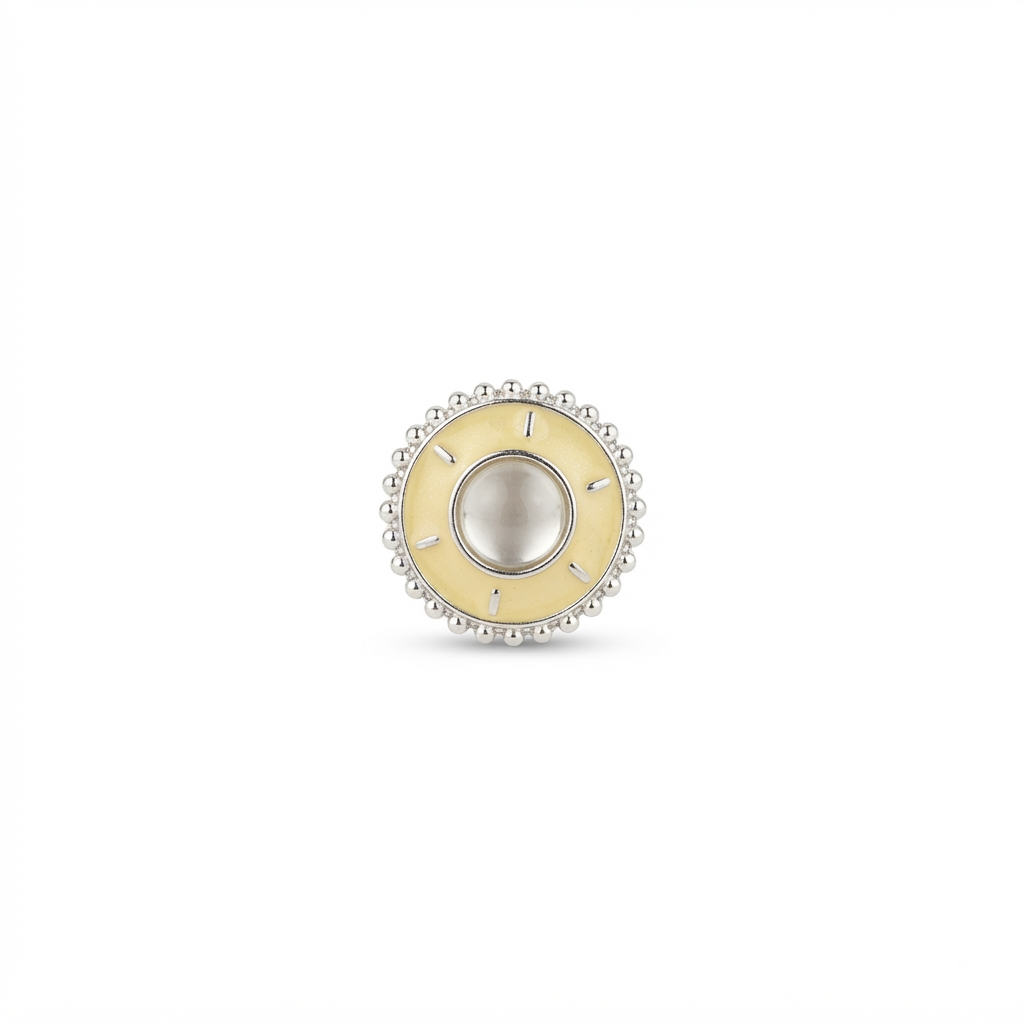 Round-Shaped Metal Button - alternate view 2