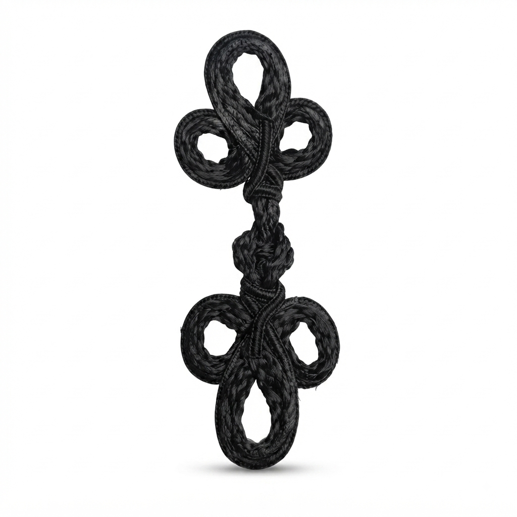 Designer Frog Button - Black