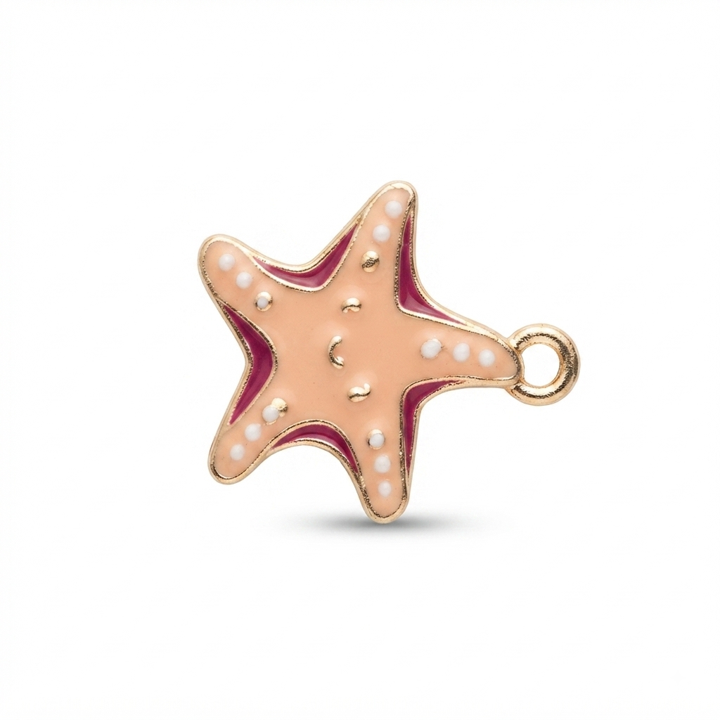 Star Shape Charm - Gold