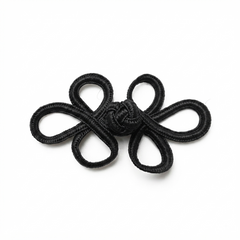 Chinese Fashion Button - Black