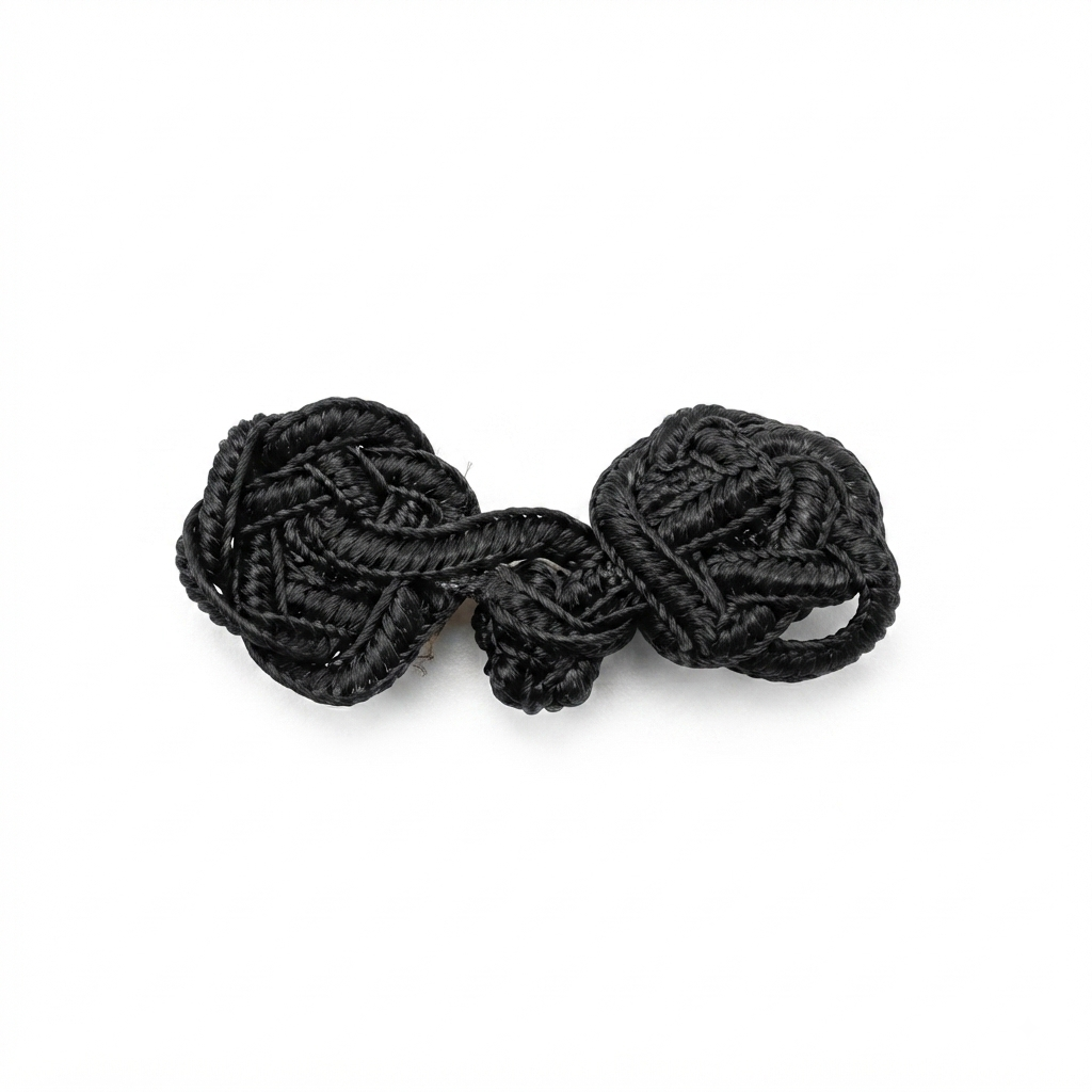 Handmade Button - Black