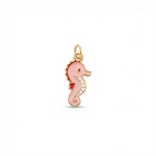 Seahorse Charm - Gold