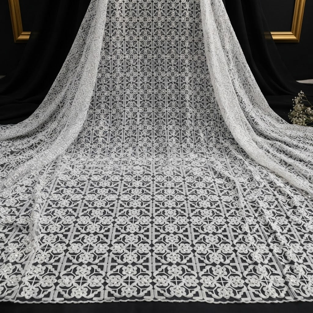 Luxury Bridal Wear Material