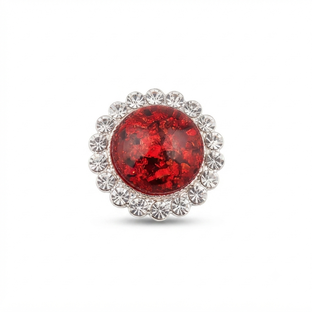 Decorative Rhinestone Button