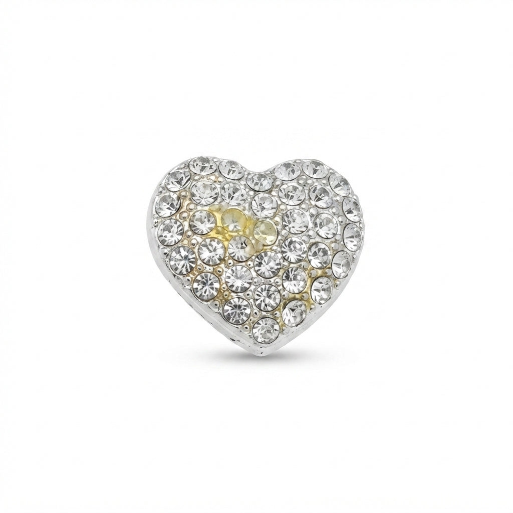 Heart-Shaped Pearl Button