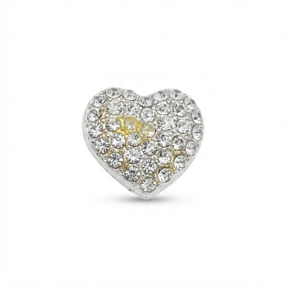 Heart-Shaped Pearl Button