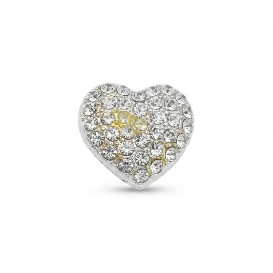 Heart-Shaped Pearl Button