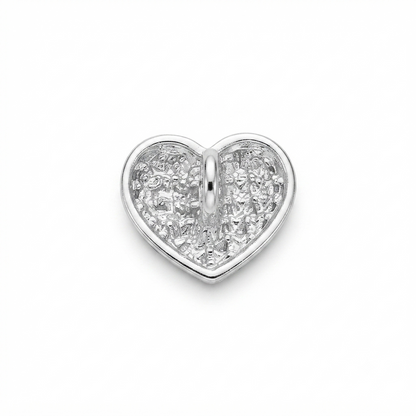 Heart-Shaped Pearl Button