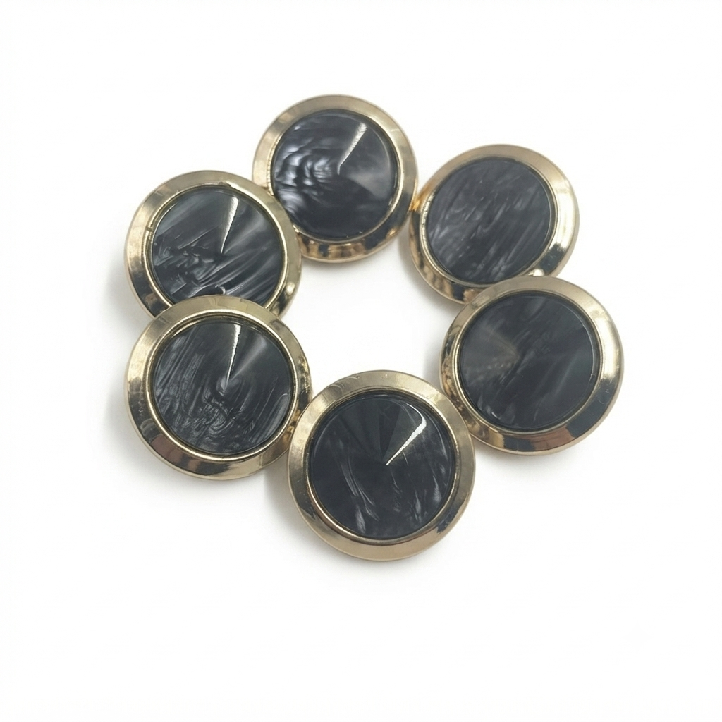 Metallic Button