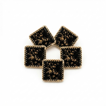 Decorative Square Button
