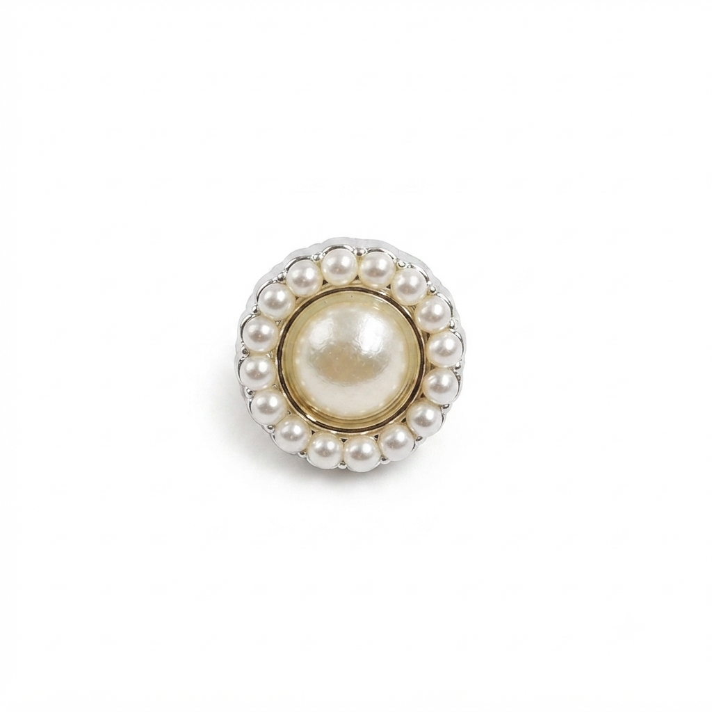 Decorative Pearl Button