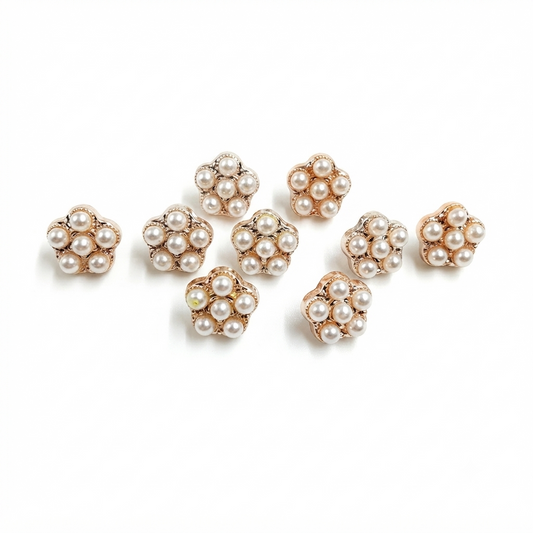 Fancy Pearl Button