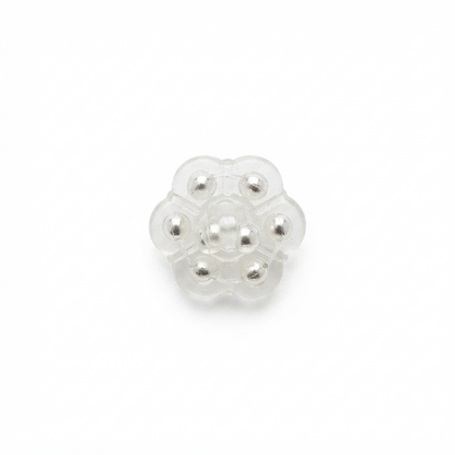 Flower-Shaped Pearl Button