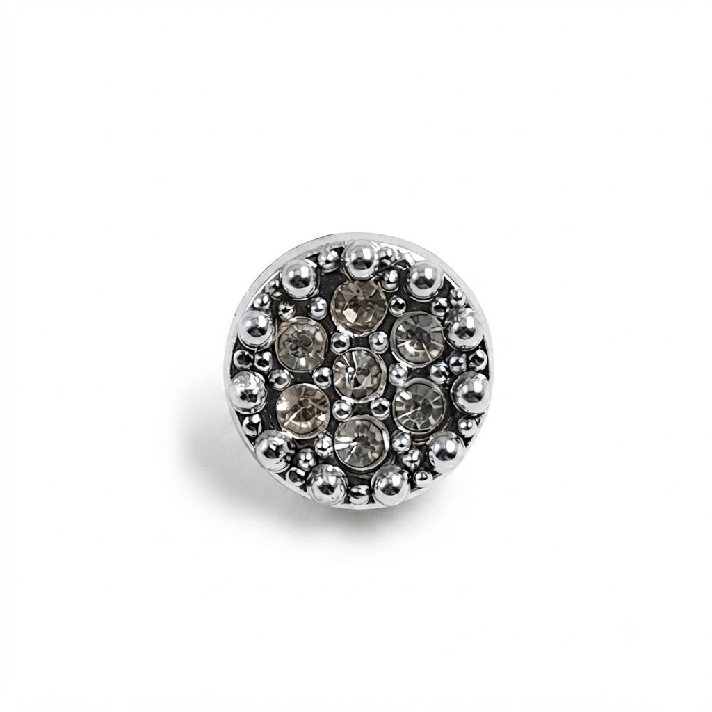 Fancy Party Wear Stone Button