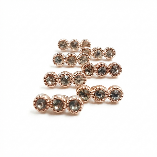 Fancy Rhinestone Button