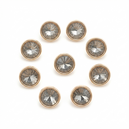 Rhinestone Shank Button