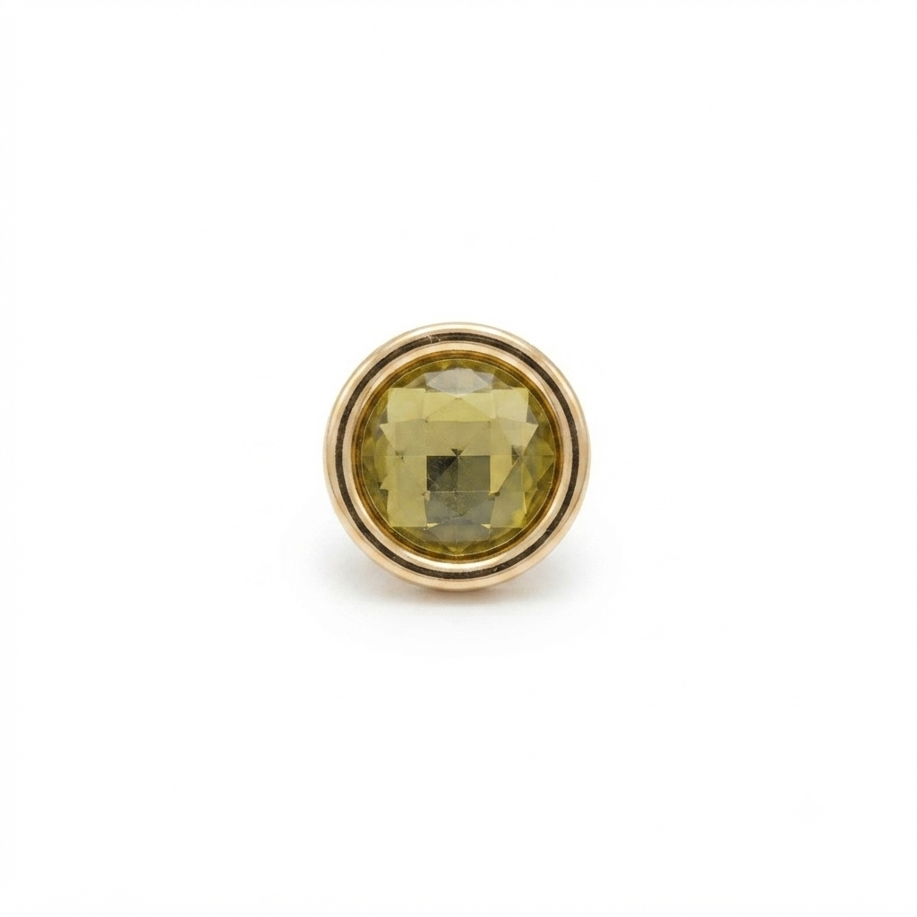 Rhinestone Shank Button