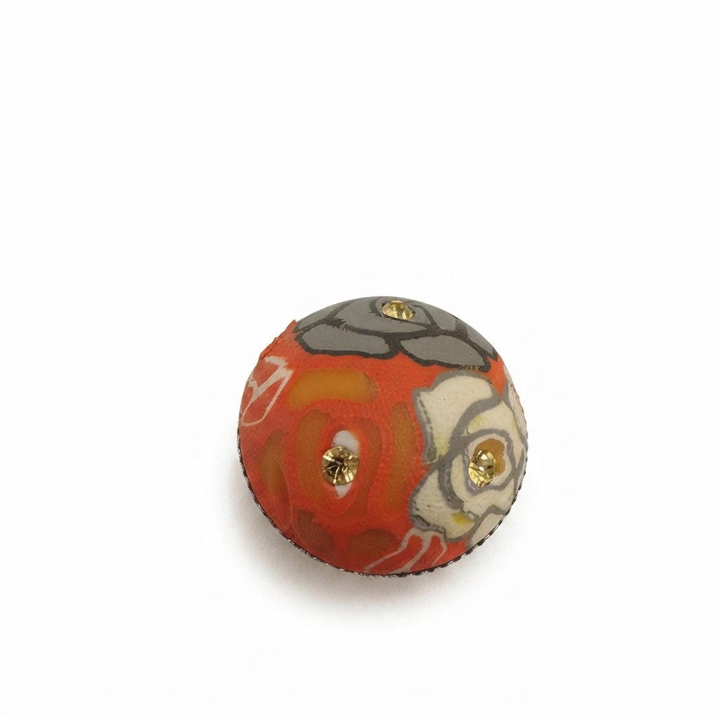Fancy Floral Button