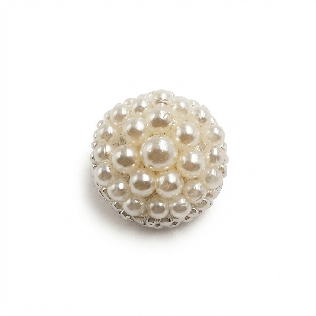 Handmade Pearl Button