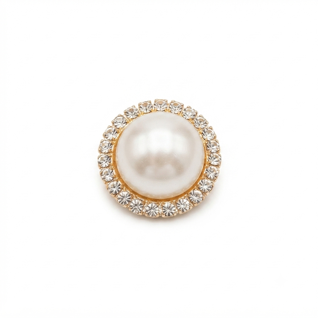 Fancy Pearl Button
