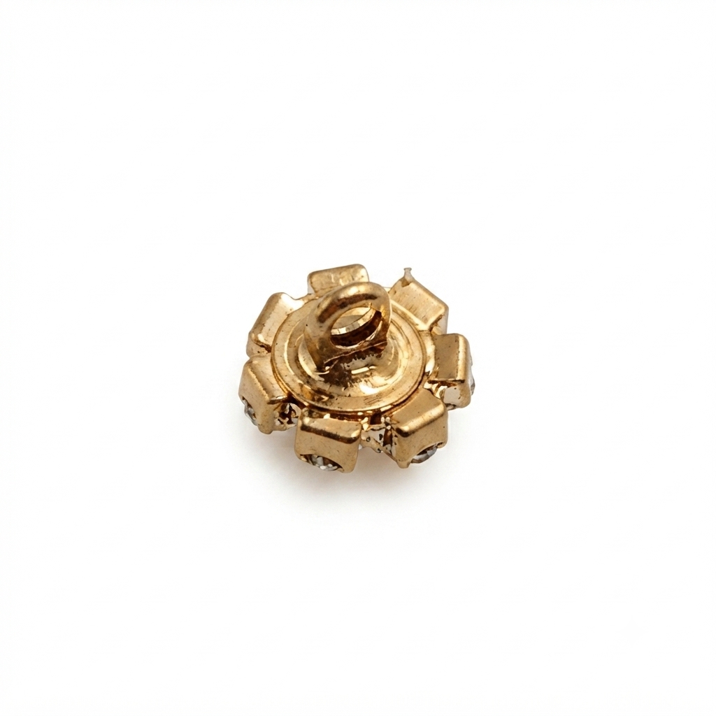 Fancy Crystal Button